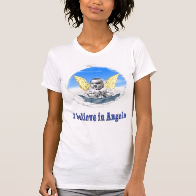 Ich glaube an Engel T-Shirt (Vorderseite)