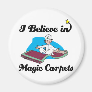 ich glaube an fliegende Teppiche Magnet