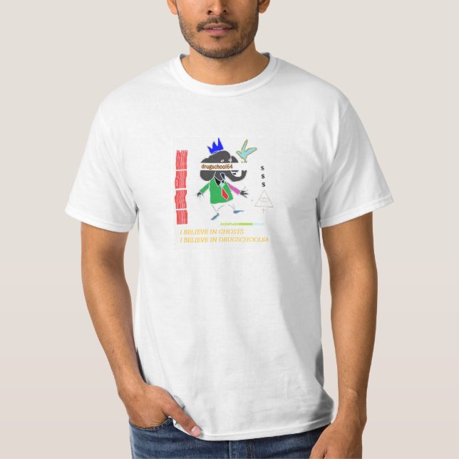 ICH GLAUBE AN GEISTER T-Shirt (Vorderseite)