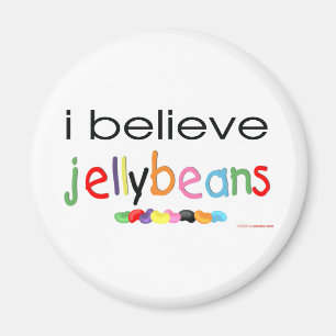 Ich glaube an Geleebonbons Magnet
