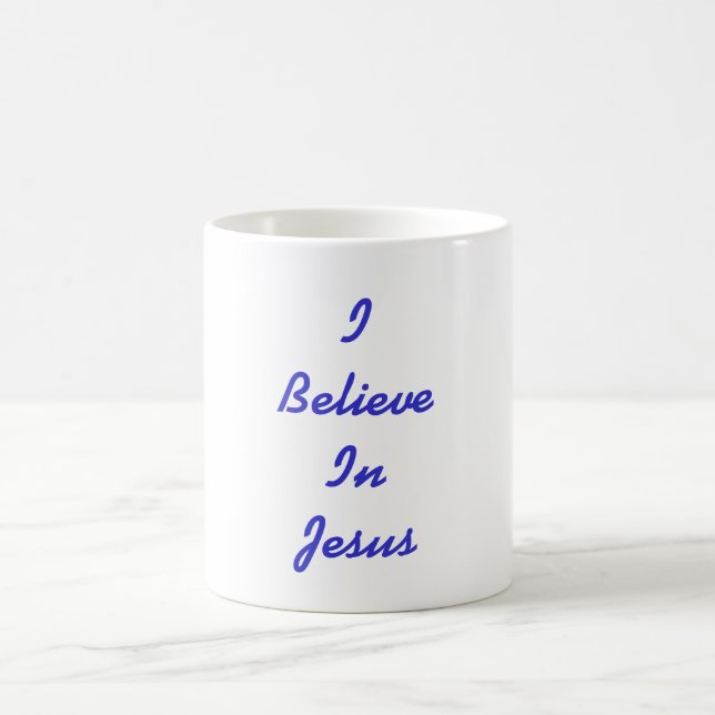 ICH GLAUBE AN JESUS KAFFEETASSE (Mittel)