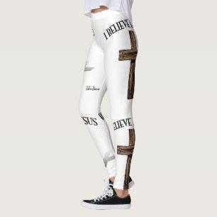 Ich glaube an Jesus mit Leggings