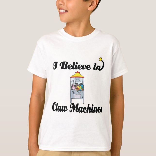 ich glaube an Klauenmaschinen T-Shirt (Vorderseite)