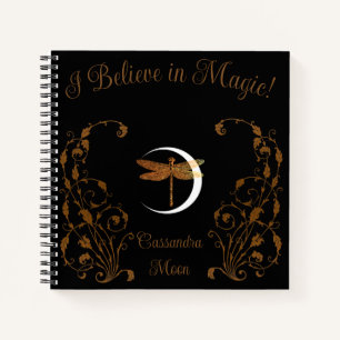 Ich glaube an Magie! Personalisiert Notizbuch