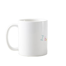 Ich glaube an mich Motivationszitat Kaffeetasse