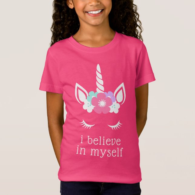 Ich glaube an mich selbst T-Shirt (Vorderseite)