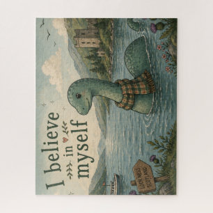 Ich glaube an mich selbst wunderliche Loch Ness Mo