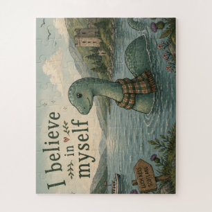 Ich glaube an mich selbst wunderliche Loch Ness Mo