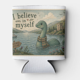 Ich glaube an mich selbst wunderliche Loch Ness Mo Dosenkühler