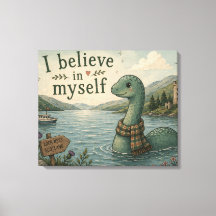 Ich glaube an mich selbst wunderliche Loch Ness Mo