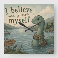 Ich glaube an mich selbst wunderliche Loch Ness Mo