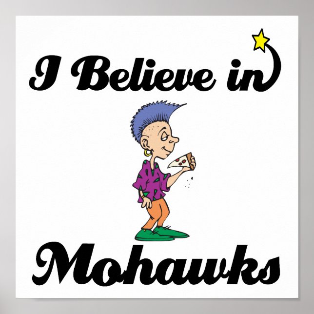 Ich glaube an Mohawks Poster (Vorne)