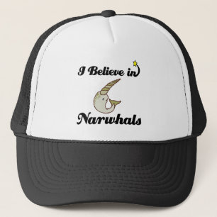 Ich glaube an Narwale Truckerkappe
