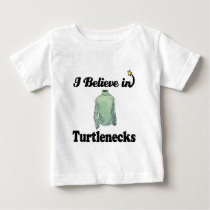 Ich glaube an Rollkragenpullover Baby T-shirt