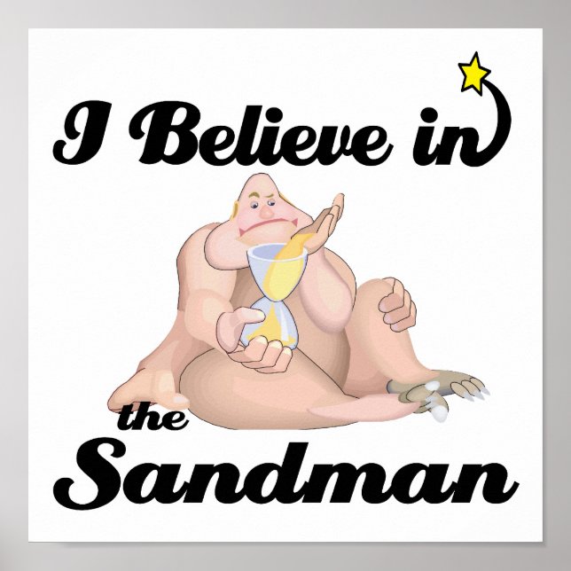 Ich glaube an Sandman Poster (Vorne)