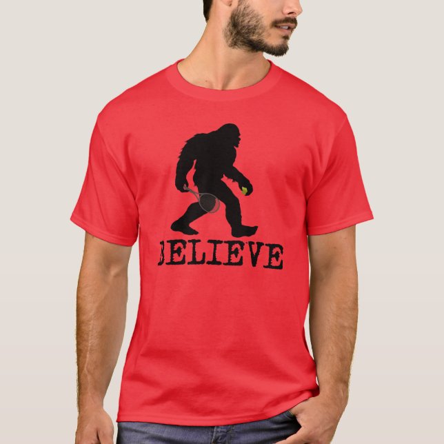 Ich glaube an Sasquatch T-Shirt (Vorderseite)