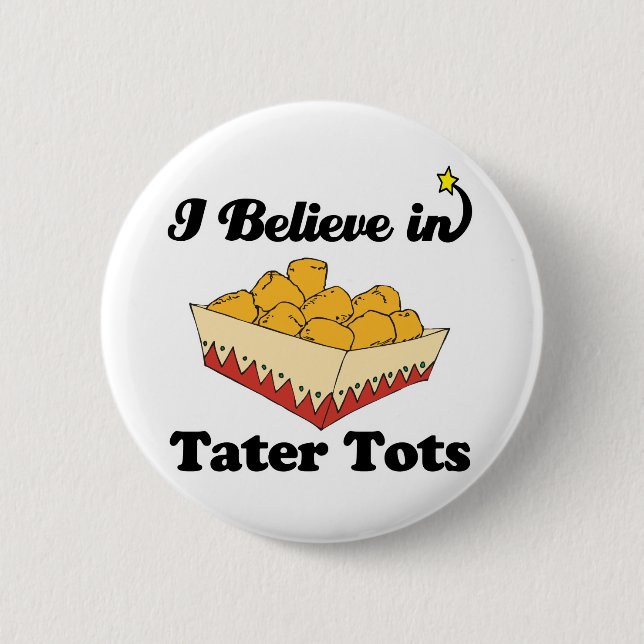 Ich glaube an Tatertoten Button (Vorderseite)