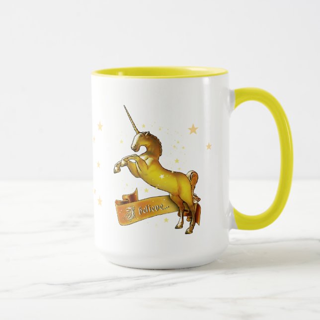 Ich glaube an Unicorns Tasse (Rechts)