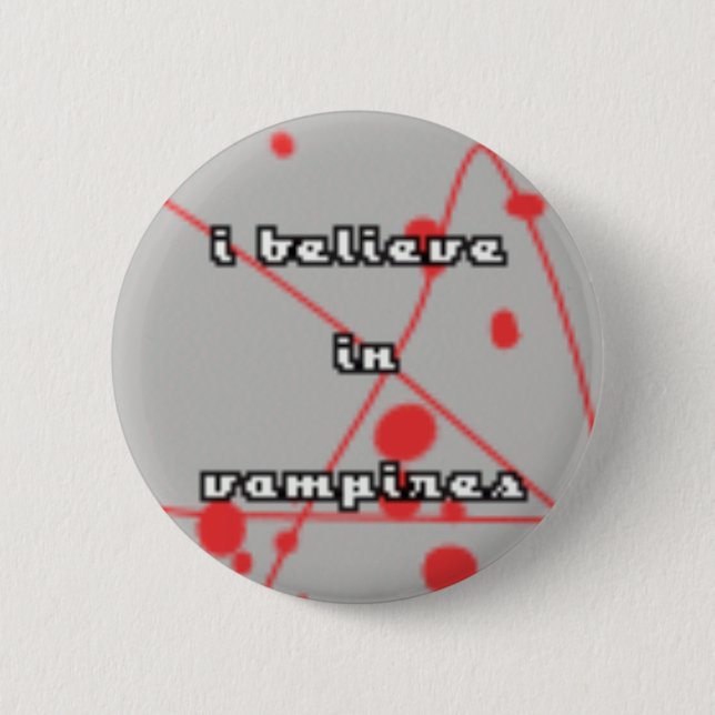 Ich glaube an Vampire Button (Vorderseite)