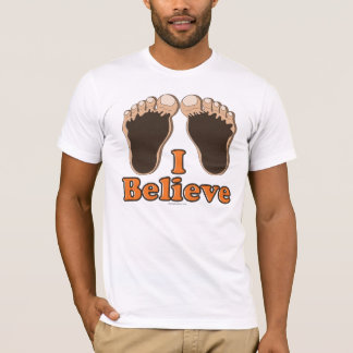 Ich glaube Bigfoot-T-Shirt-T-Shirt T-Shirt