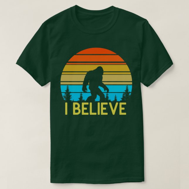 Ich glaube BigfootTShirt T-Shirt (Design vorne)