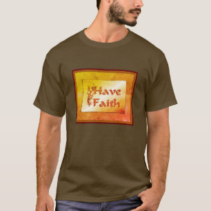 Ich glaube blühende Bäume Inspiration T-Shirt