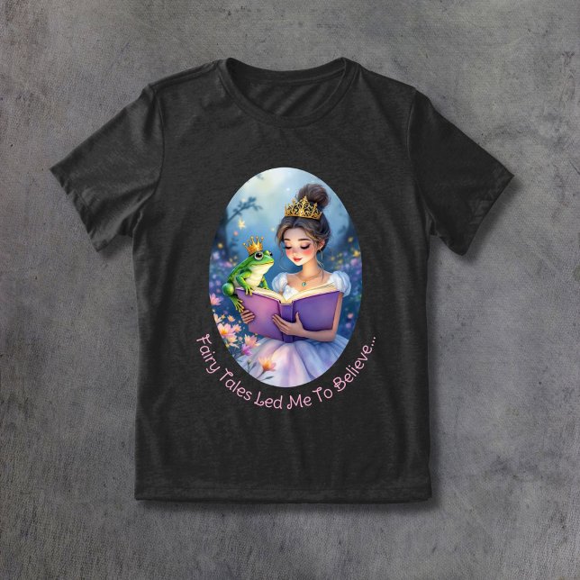 Ich glaube, dass die Märchen Niedliche Prinzessin  Tri-Blend Shirt (Von Creator hochgeladen)