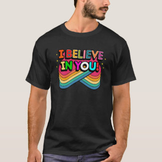 Ich glaube, dass du motivierend designst T-Shirt