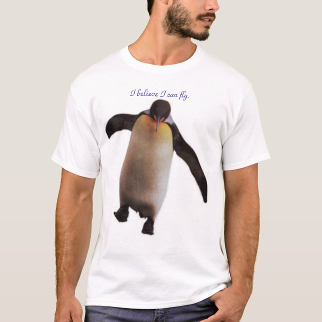 Ich glaube, dass ich fliegen kann T-Shirt (Vorderseite)