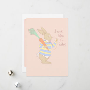 Ich glaube, es ist Ostern! Feiertagskarte