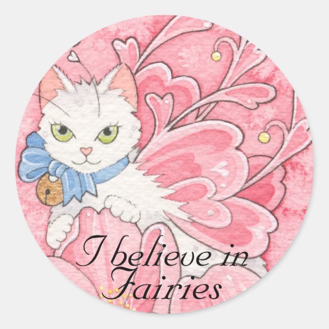 Ich glaube, Fairies Aufkleber (Vorderseite)