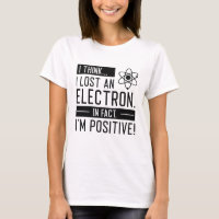 Ich glaube, ich habe ein Elektron verloren, in der