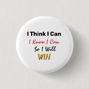 Ich glaube, ich kann, ich weiß, ich kann, also wer button