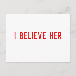 Ich glaube ihr postkarte