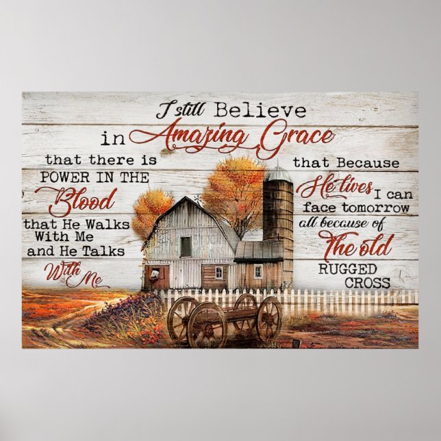 Ich glaube immer noch an Phantastische Gnade Poster (Vorne)