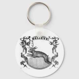 Ich glaube (Jackalope) Schlüsselanhänger