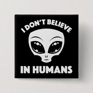 Ich glaube nicht an die Alien des menschlichen Car Button