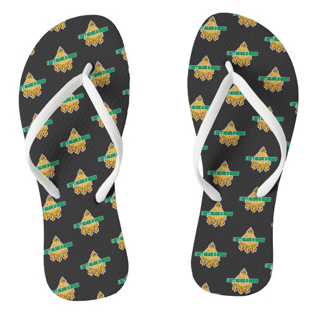 Ich glaube nicht an Menschen Flip Flops (Fußbett)