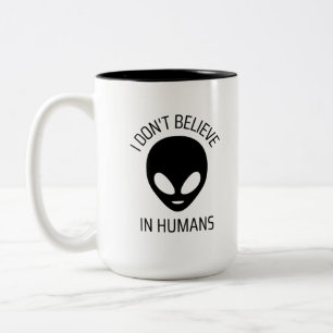 Ich glaube nicht an Menschen Kaffeetasse