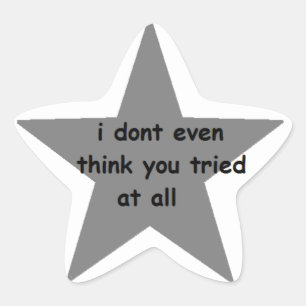 Ich glaube nicht einmal, dass du einen Sticker anp