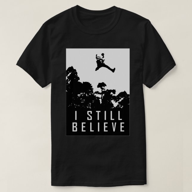 Ich glaube noch an das Punk Rock Music Fan Shirt E (Design vorne)