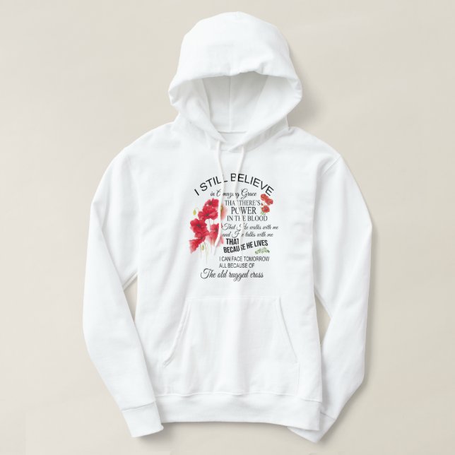 Ich glaube noch an hoodie (Design vorne)