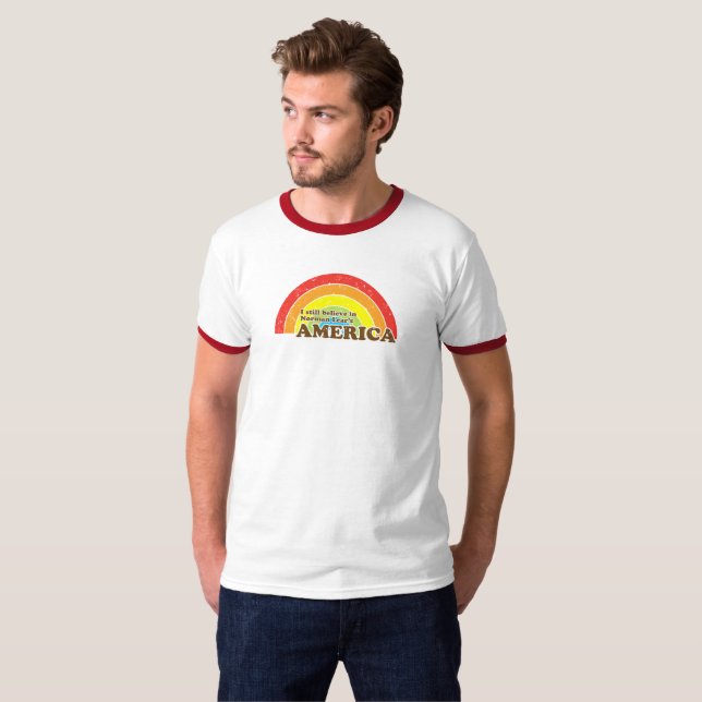 Ich glaube noch an Norman Lears Amerika T-Shirt (Vorne ganz)