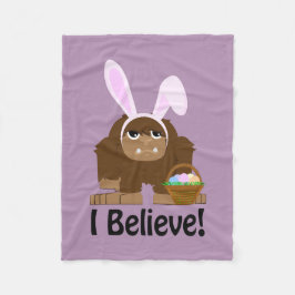 Ich glaube! Ostergras Fleecedecke