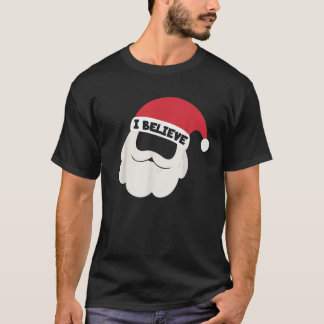 Ich glaube Santa Bart Familien-Weihnachts-Pyjama I T-Shirt