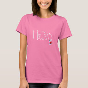 Ich glaube, Weihnachten, Shirt, fröhliche Weihnach T-Shirt