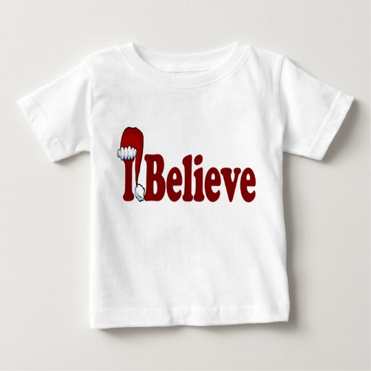 Ich glaube Weihnachtsmann-Hut Shirt