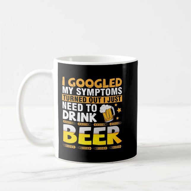 Ich googelte meine Symptome, wie sich herausstellt Kaffeetasse (Links)
