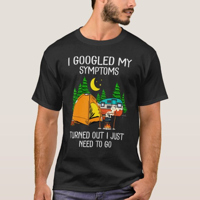 Ich googelte mir meine Symptome, die mir gerade au T-Shirt (Vorderseite)