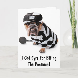 Ich Got 5 Jahre, weil ich die Postman!-Freundschaf Karte
